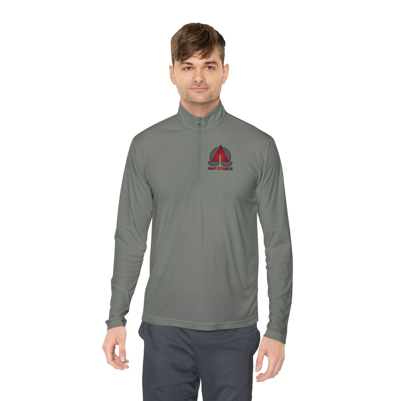 Unisex Quarter-Zip Pullover - Cozy Casual Wear for All Seasons - Image 16