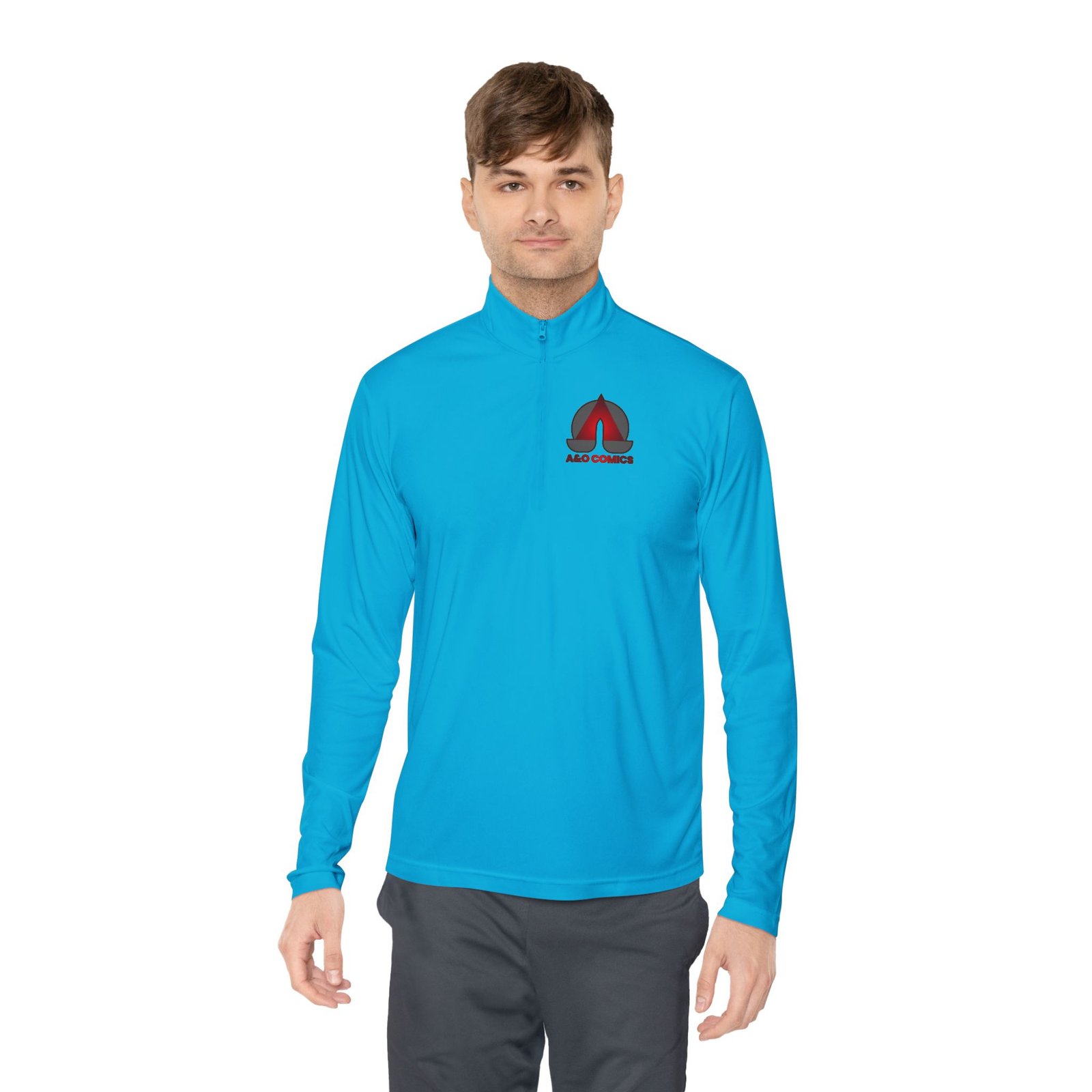 Unisex Quarter-Zip Pullover - Cozy Casual Wear for All Seasons - Image 20