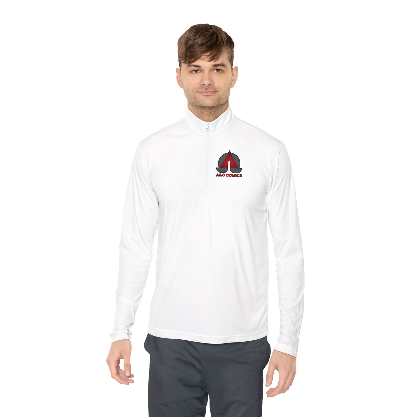 Unisex Quarter-Zip Pullover - Cozy Casual Wear for All Seasons - Image 4
