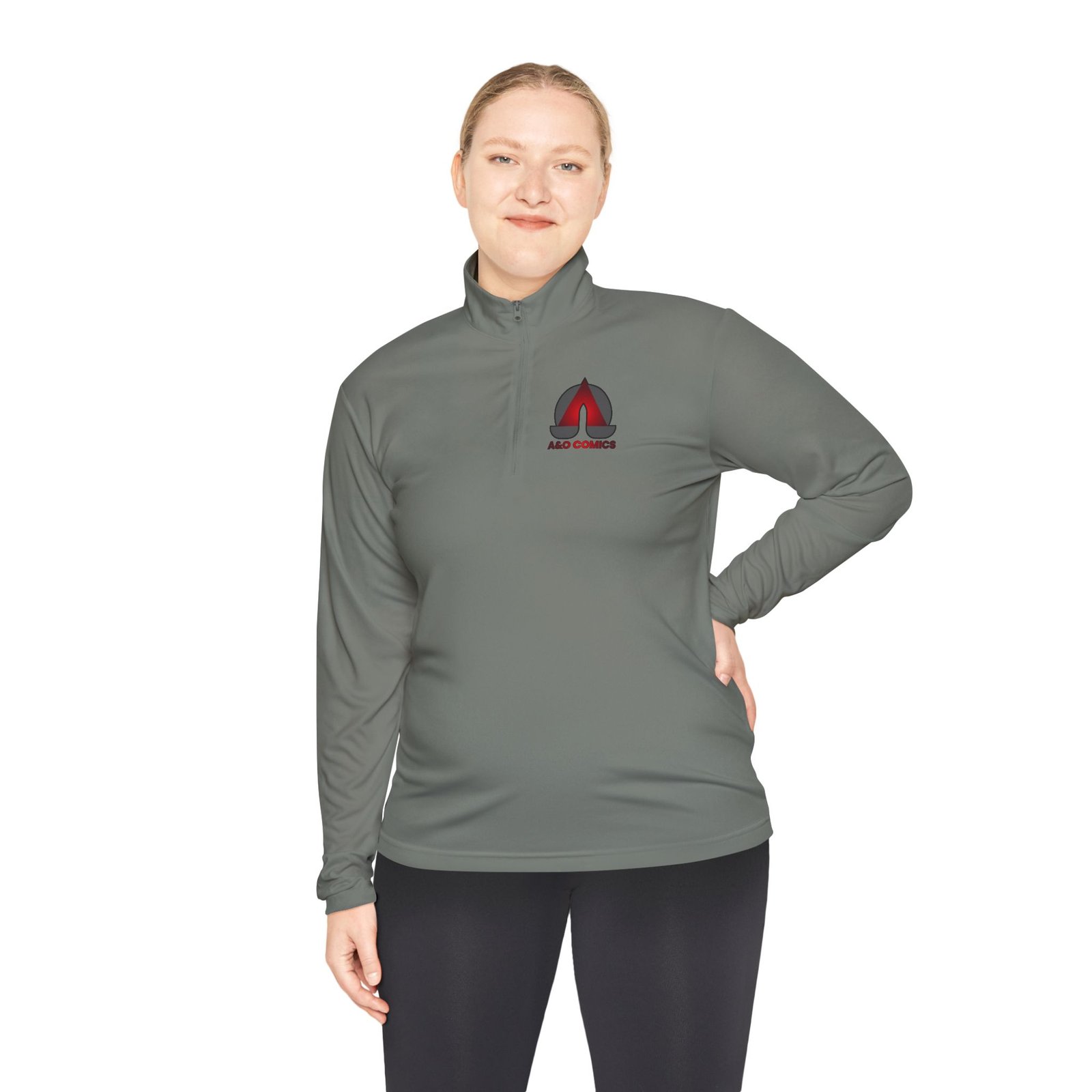 Unisex Quarter-Zip Pullover - Cozy Casual Wear for All Seasons - Image 15