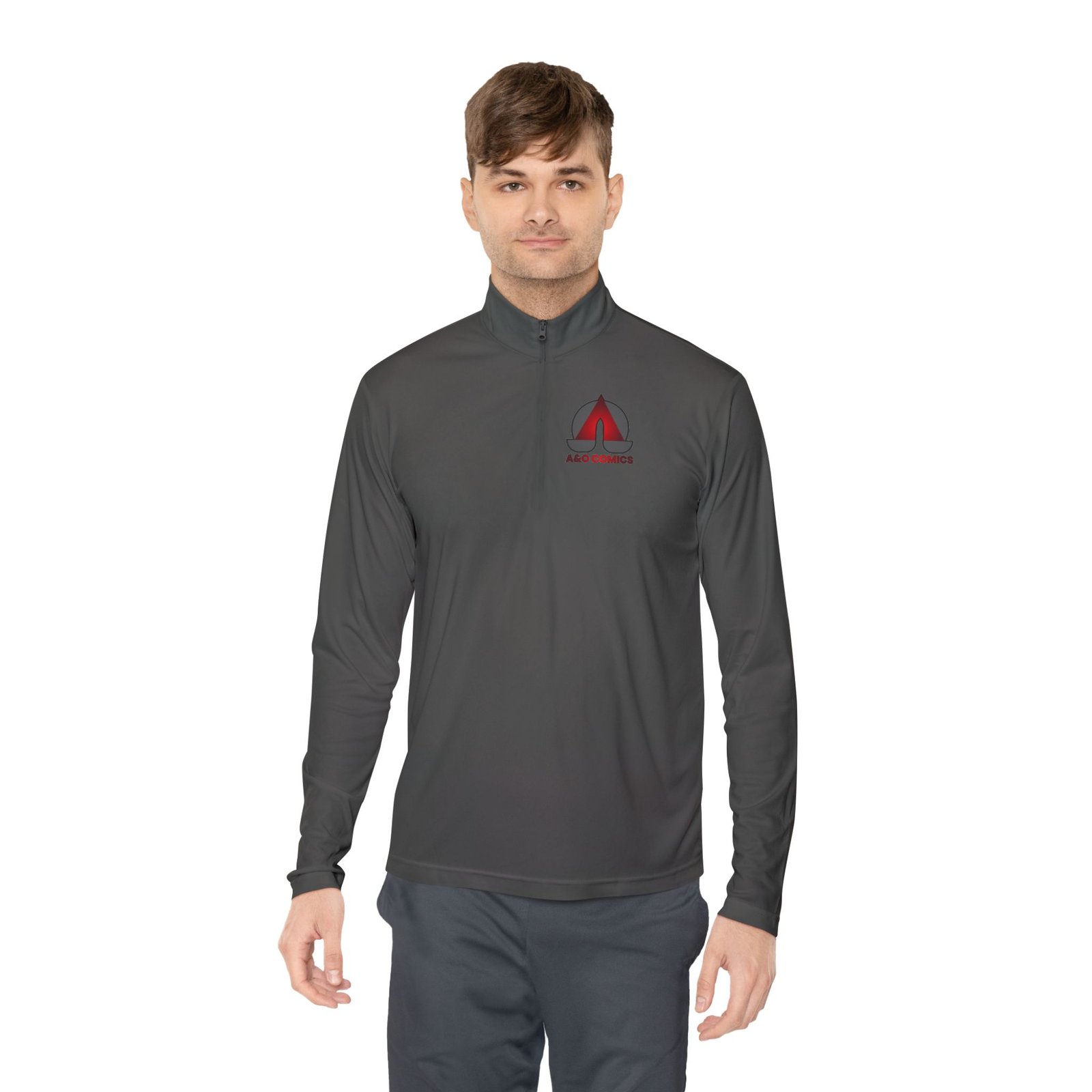 Unisex Quarter-Zip Pullover - Cozy Casual Wear for All Seasons - Image 8
