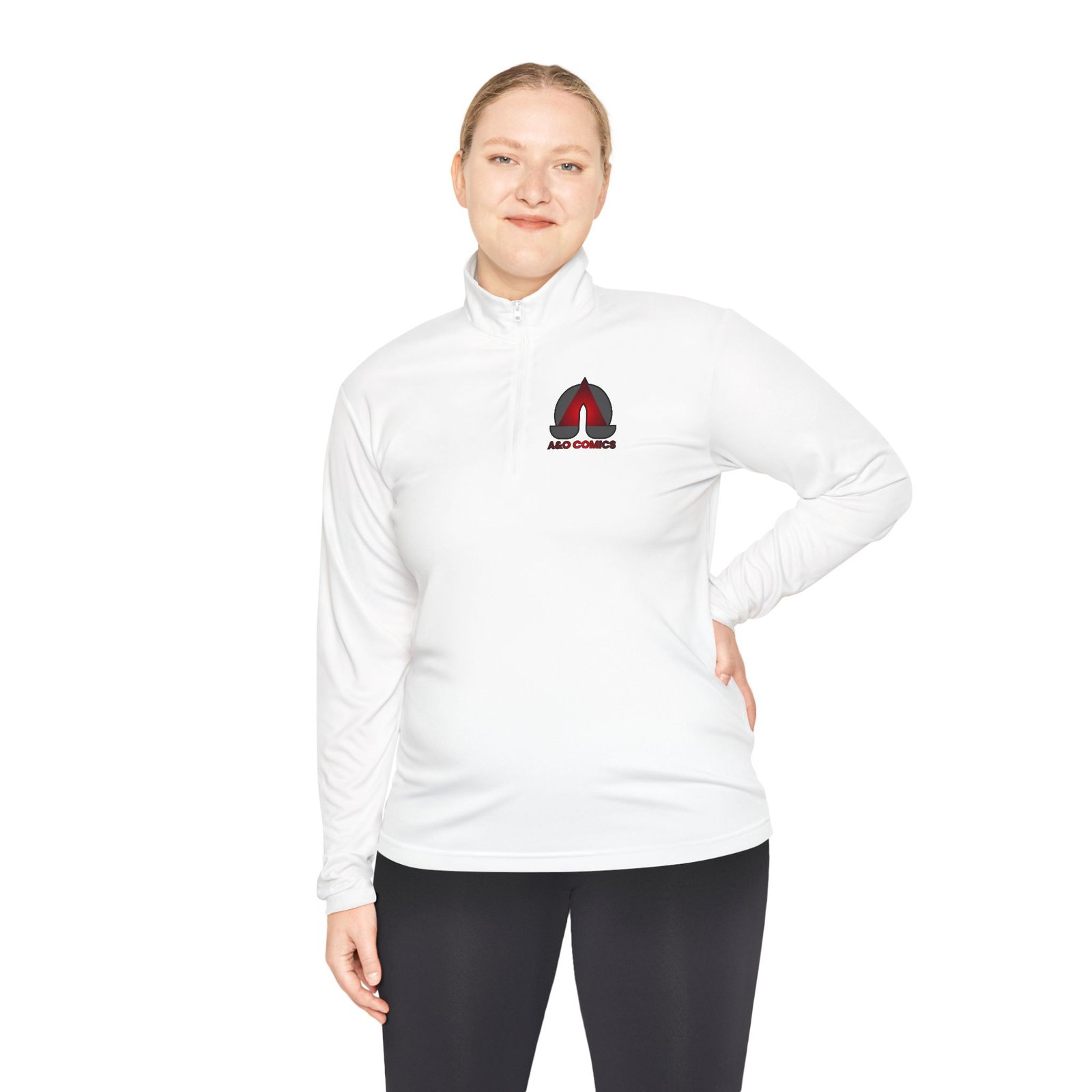 Unisex Quarter-Zip Pullover - Cozy Casual Wear for All Seasons - Image 3