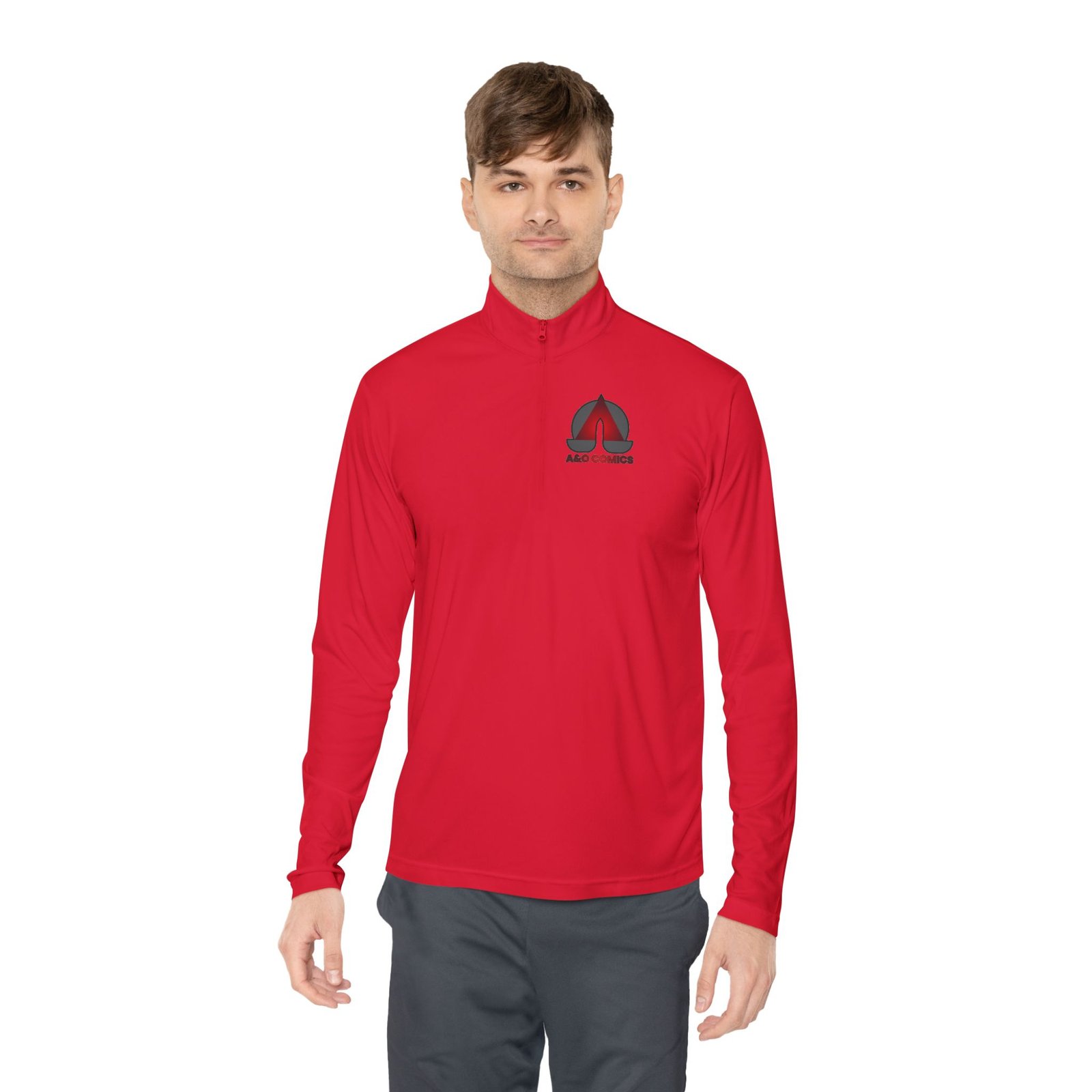 Unisex Quarter-Zip Pullover - Cozy Casual Wear for All Seasons - Image 32